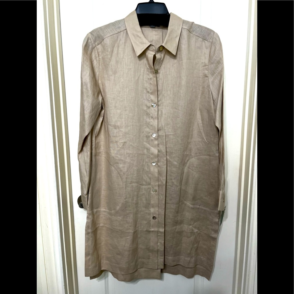 Go Silk Linen Duster